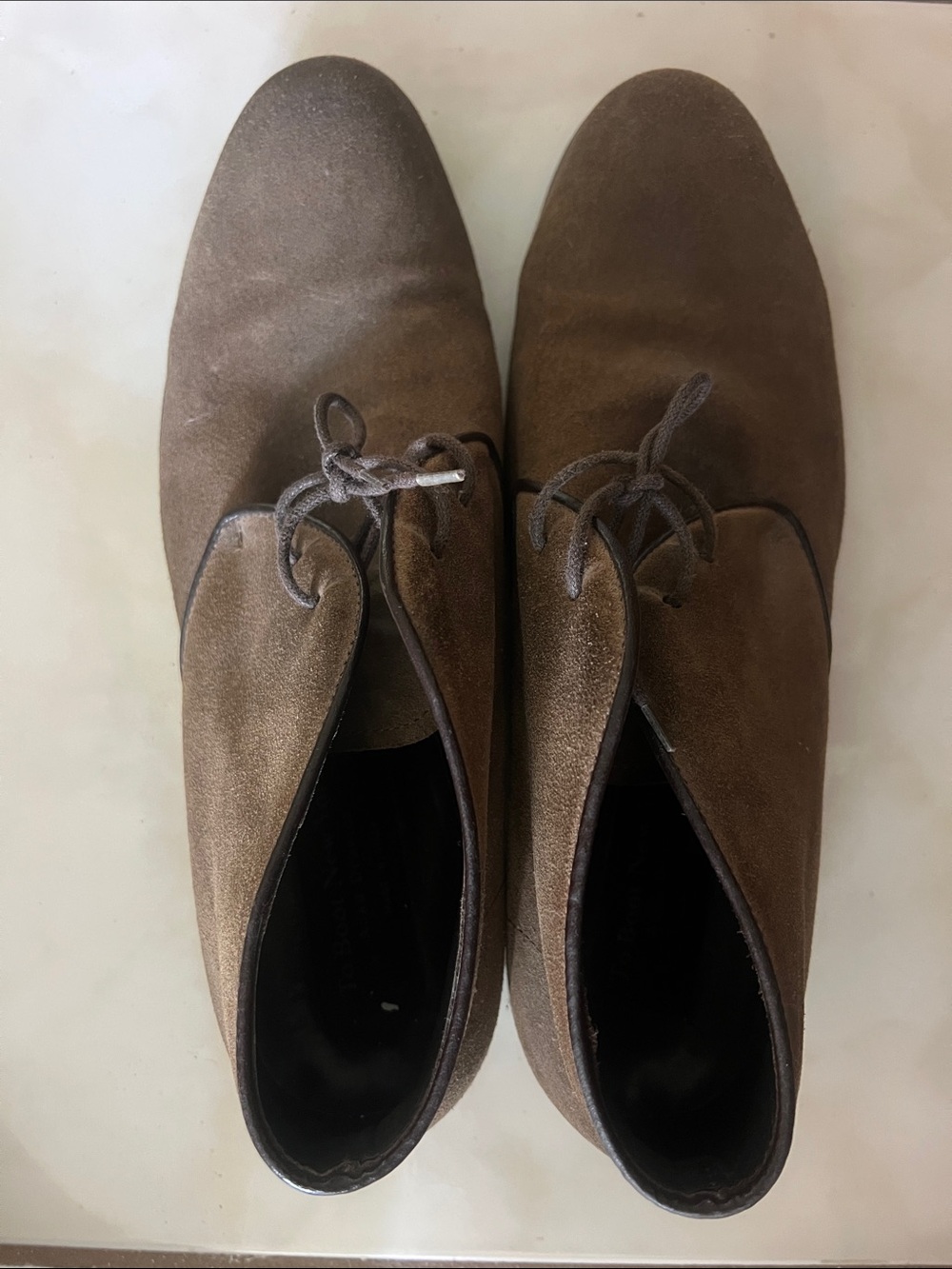 To Boot Brown Suede Chukka Boots